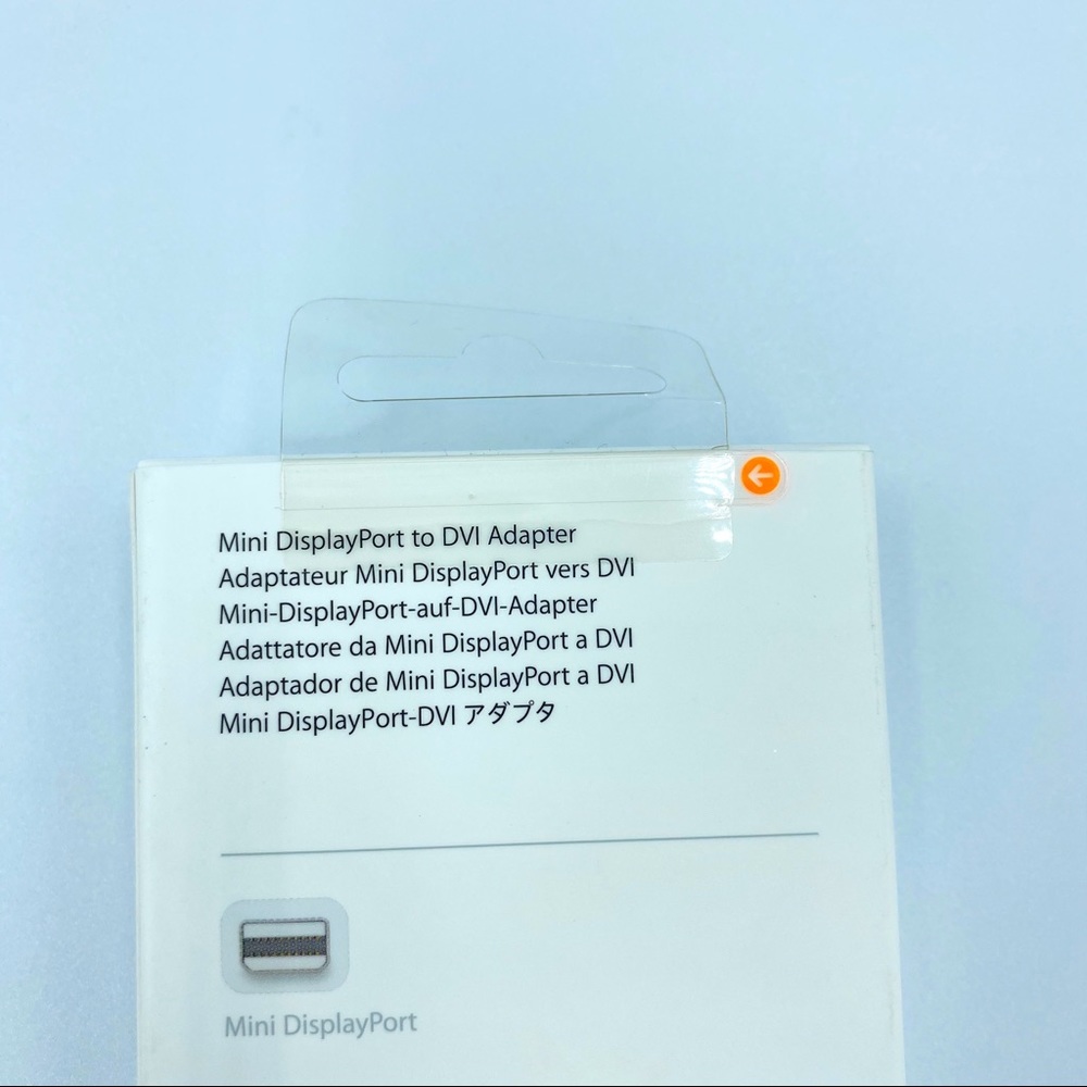 New Apple Mini DisplayPort To DVI Adapter White - Picture 6 of 6